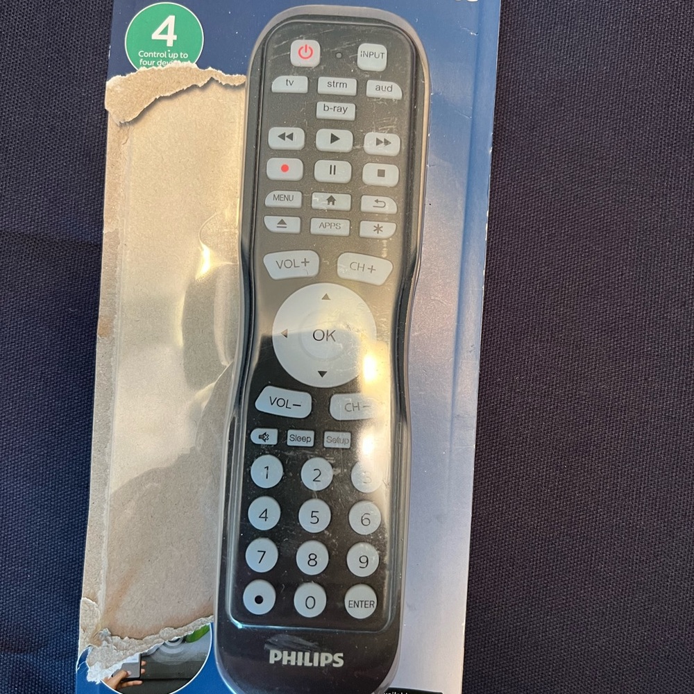 Universal remote by Phillips